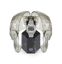 Thumbnail for Philipp Plein Unisex Uhr Hyper $hock Tornado Silver Crystal