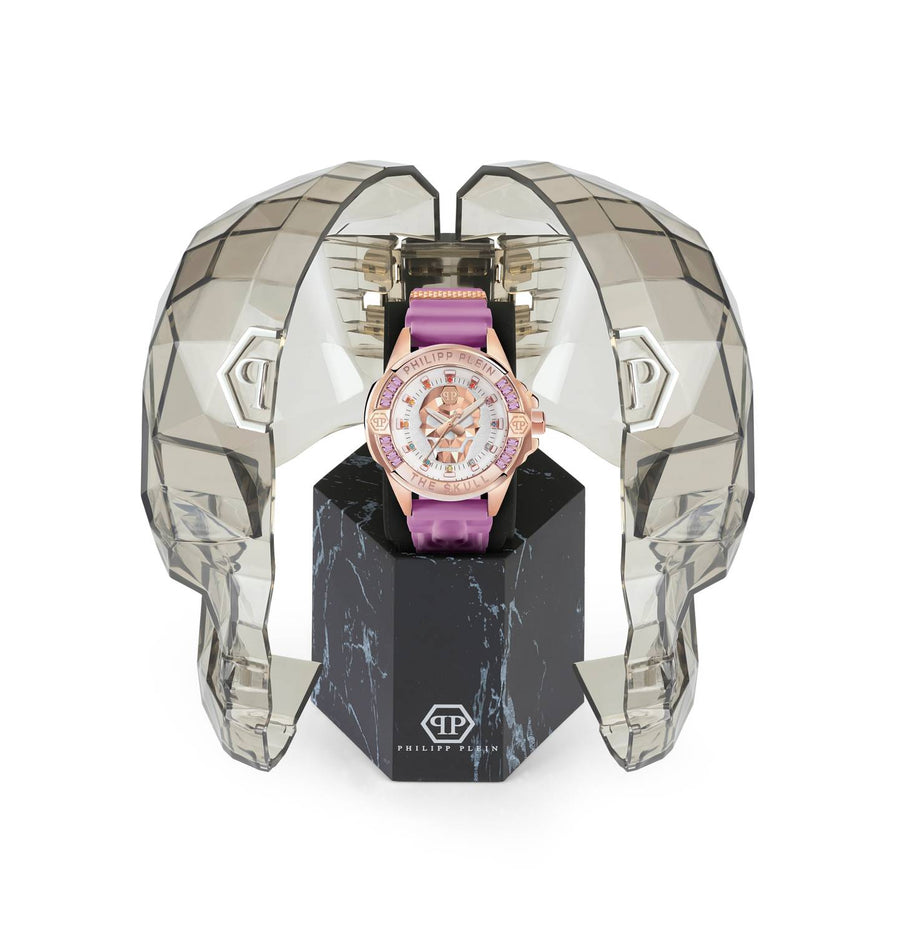 Philipp Plein Unisex Uhr The $kull Genderless Crystal