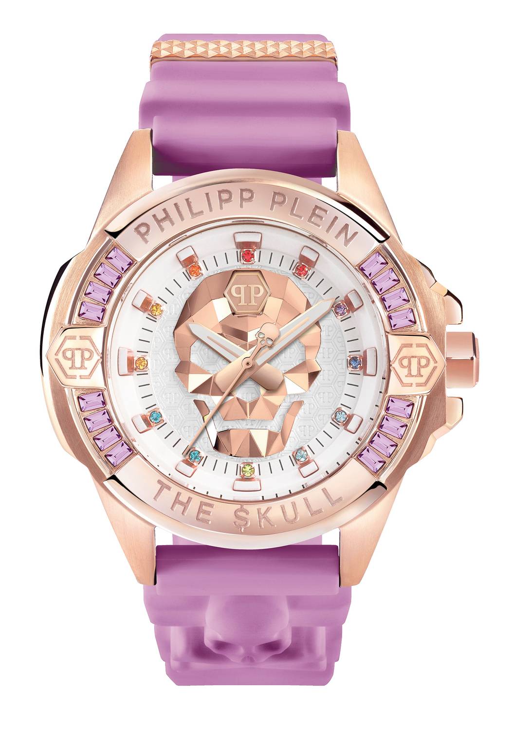 Philipp Plein Unisex Uhr The $kull Genderless Crystal