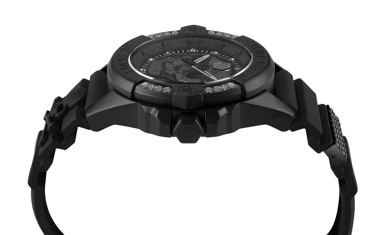 Philipp Plein Unisex Uhr The $kull Genderless Crystal