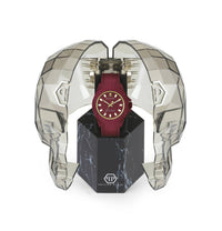 Thumbnail for Philipp Plein Unisex Uhr Plein Power Burgundy PWKAA0521