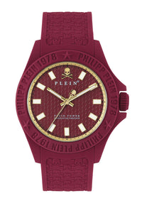 Thumbnail for Philipp Plein Unisex Uhr Plein Power Burgundy PWKAA0521