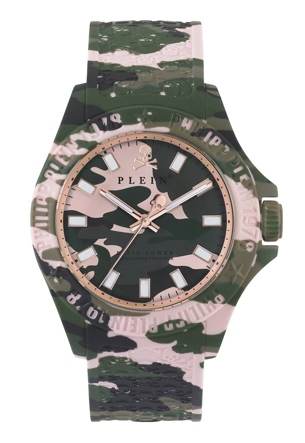 Philipp Plein Unisexuhr Plein Power Camouflage PWKAA0621