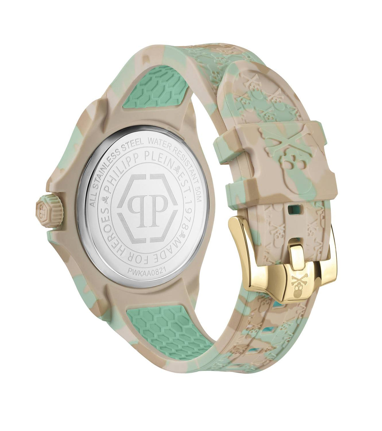 Philipp Plein Unisexuhr Plein Power Camouflage PWKAA0821