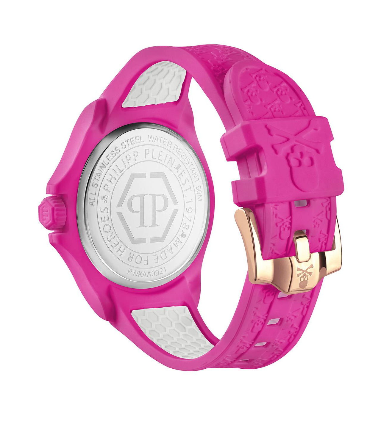 Philipp Plein Unisexuhr Plein Power Neon Fuchsia PWKAA0921