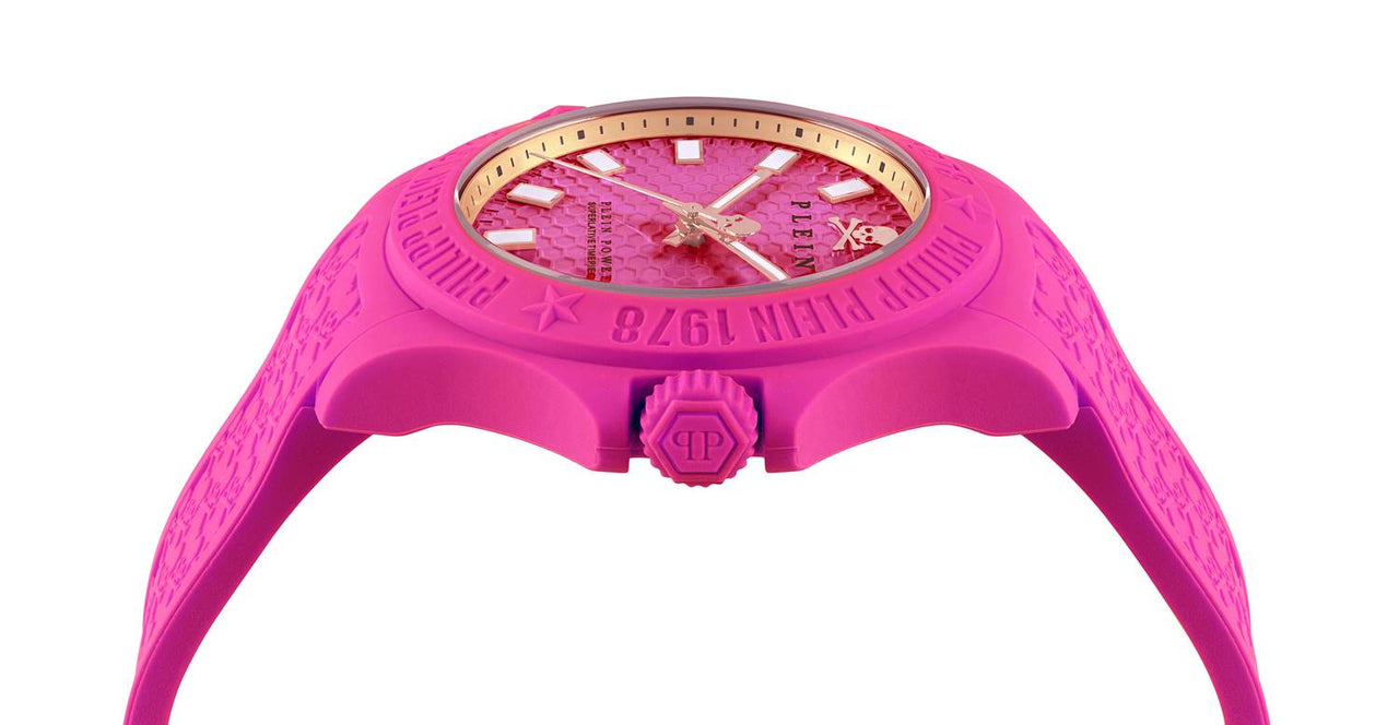 Philipp Plein Unisexuhr Plein Power Neon Fuchsia PWKAA0921