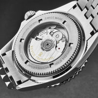 Thumbnail for Revue Thommen Schweizer Armbanduhr Taucheruhr GMT Diver Edelstahl Armband 17572.2234