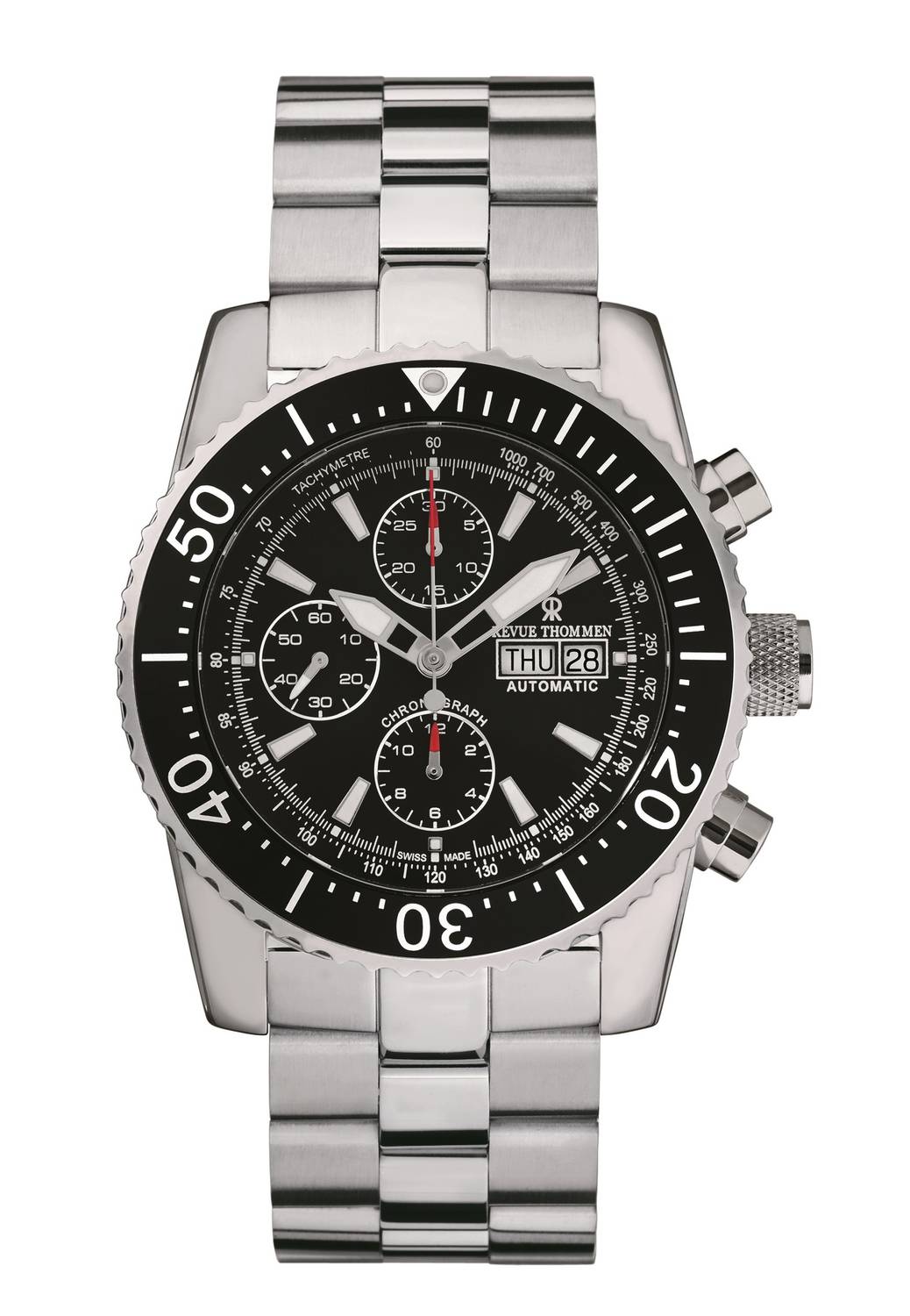 Revue Thommen Armbanduhr Taucheruhr Chronograph 17030.6134