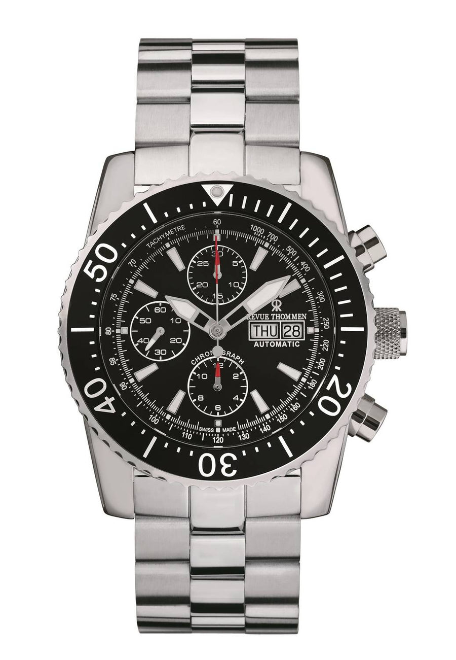 Revue Thommen Armbanduhr Taucheruhr Chronograph 17030.6134