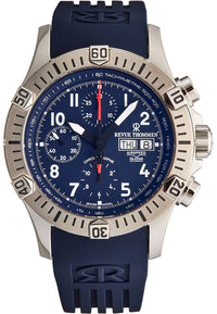 Thumbnail for Revue Thommen Herren Armbanduhr  Airspeed Xlarge 43.5 mm Chronograph Armband Silicone 16071.6825