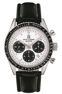 Thumbnail for Revue Thommen Herren Armbanduhr Automatic  Aviator 42 mm Chronograph, Tachymeter Armband Leather 17000.6532