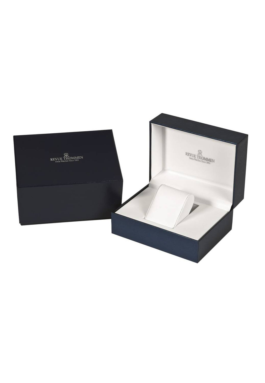 Revue Thommen Herren Armbanduhr Automatic 42 mm Armband Silikon 17571.2857