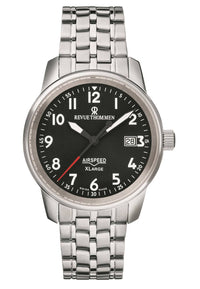 Thumbnail for Revue Thommen Herren Armbanduhr Automatic Airspeed Xlarge 40 mm Date Window Armband Edelstahl 16052.2137