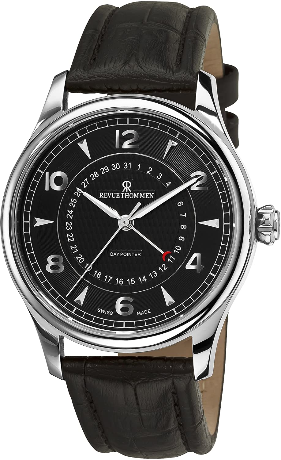 Revue Thommen Herren Armbanduhr Automatik DATE POINTER 10012.2537