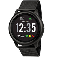 Thumbnail for SECTOR Herren Armbanduhr S-01 SMART 46MM DIGITAL BLACK MESH BAND