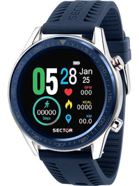 Thumbnail for SECTOR Herren Armbanduhr S-02 SMART 46MM DIGITAL BLUE STRAP