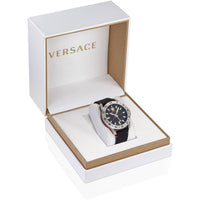 Thumbnail for Versace Herren Armbanduhr  45 mm Armband Leder SPORT TECH