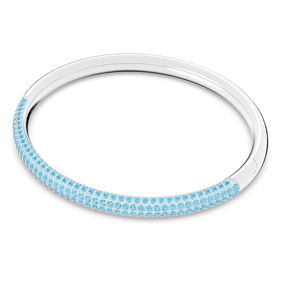 SWAROVSKI Stone Armreif Blau, Edelstahl M 5642919