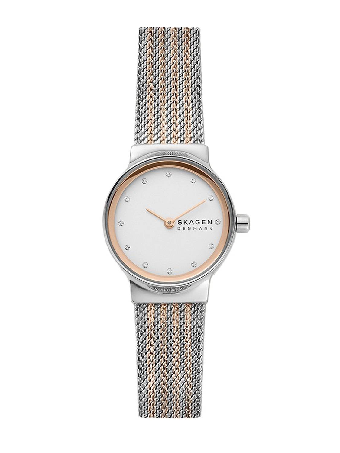 Skagen Armbanduhr Freja Lille Milanaise Edelstahl Bicolor SKW2699