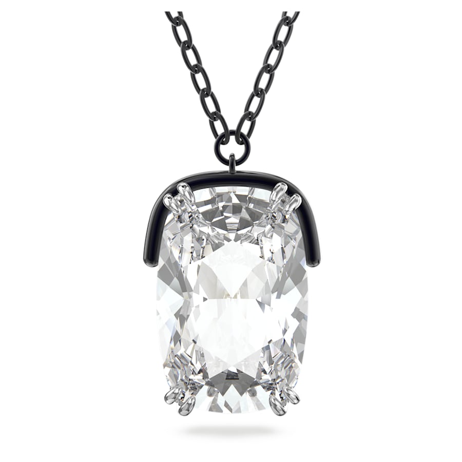 Swarovski  Swarovski Damen Kette HARMONIA:PEND CRY/MIX Harmonia Anhänger Übergroßer Kristall, Weiß, Metallmix 5600042