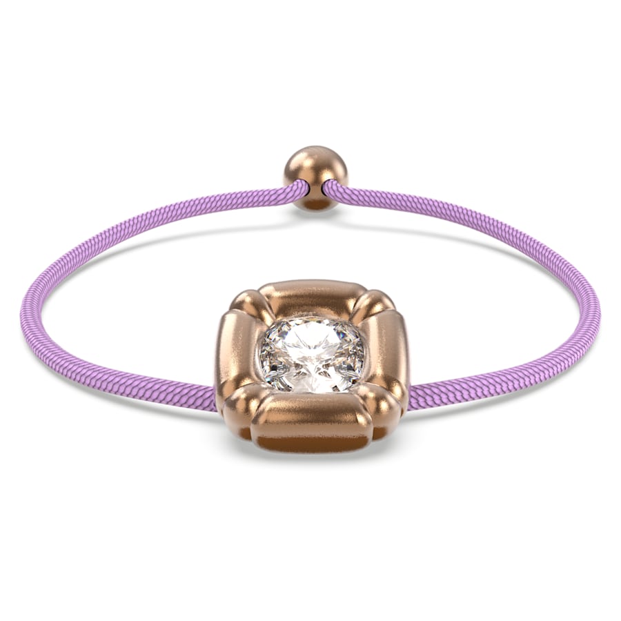 Swarovski Damen Dulcis Armband Kissenschliff, Roségold, Roségold-Legierungsschicht 5617983