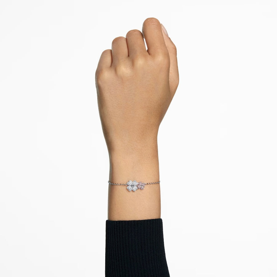 Swarovski Damen Armband Latisha  Blume, Mehrfarbig 5636590