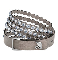 Thumbnail for Swarovski Damen Armband Wickelarmband Power Collection grau 5511698