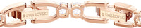Thumbnail for Swarovski Damen Armband Tennis Deluxe, Rundschliff, Weiß, Roségoldfarbe 5492235