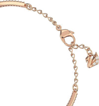Thumbnail for Swarovski Damen Armreif Sparkling Dance Glücksklee, Weiß, Roségoldfarbe 5642925