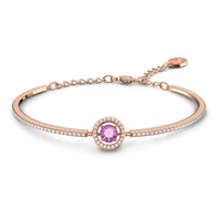 Thumbnail for Swarovski Damen Armreif Sparkling Dance Rundschliff, Violett, Roségoldfarbe  5620554