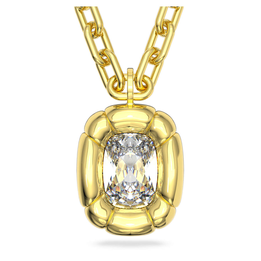 Swarovski Damen Dulcis Anhänger Kissenschliff, Goldfarben, Goldlegierungsschicht  5613656