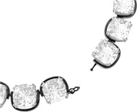 Thumbnail for Swarovski Damen Halskette Halsband, HARMONIA Kristalle im Kissenschliff, Weiss  5600942