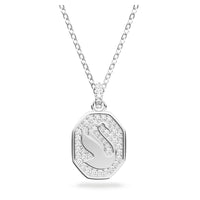 Thumbnail for Swarovski Damen Halskette mit Anhänger Signum Anhänger Schwan, Lang, Weiß, Rhodiniert 5621098