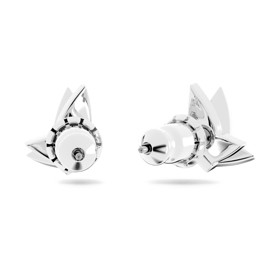 Swarovski Damen Ohrringe Lilia Ohrstecker Schmetterling, Weiß, Rhodiniert  5636424