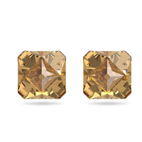 Thumbnail for Swarovski Damen Ohrringe Ohrstecker Chroma Pyramidenschliff, Gelb, Goldlegierungsschicht 5613680