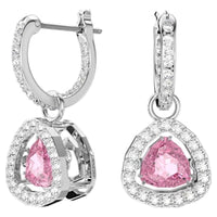 Thumbnail for Swarovski Damen Schmuck Set Millenia Set Trilliant-Schliff, Rosa, Rhodinier   5619503