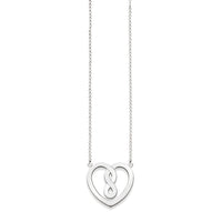 Thumbnail for THOMAS SABO Unisex-Kette mit Anhänger 38-42cm Unendlichkeit Herz Halskette 925 Silber 0.1 cm - KE1496-001-12-L42v