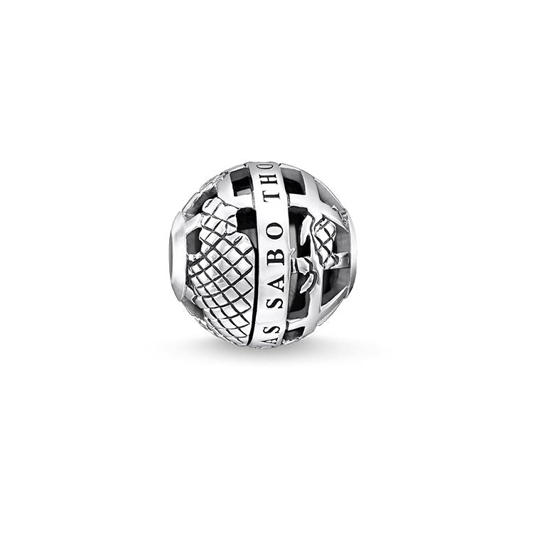 Thomas Sabo Bead Schwarze Weltkugel K0262-698-11