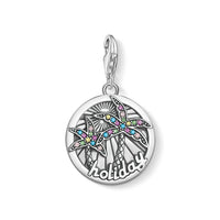 Thumbnail for Thomas Sabo Charm-Anhänger Coin Tropical 1768-342-7