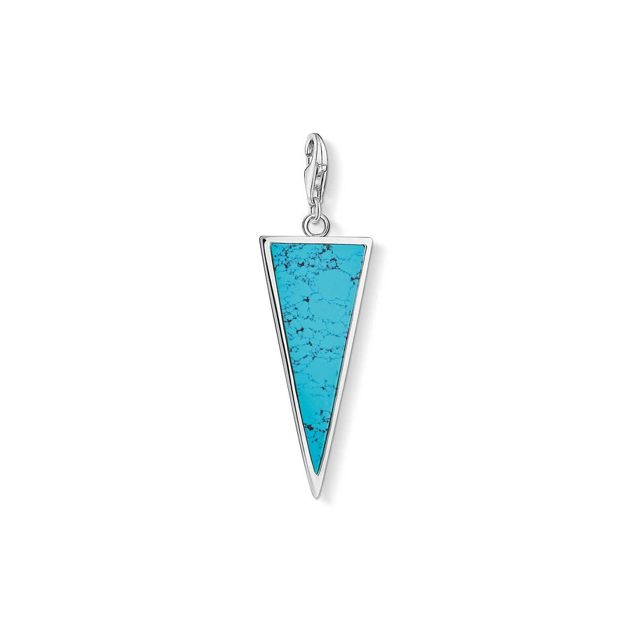 Thomas Sabo Charm-Anhänger Dreieck türkis Y0024-404-17