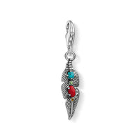 Thumbnail for Thomas Sabo Charm-Anhänger Ethno Feder 1463-332-7