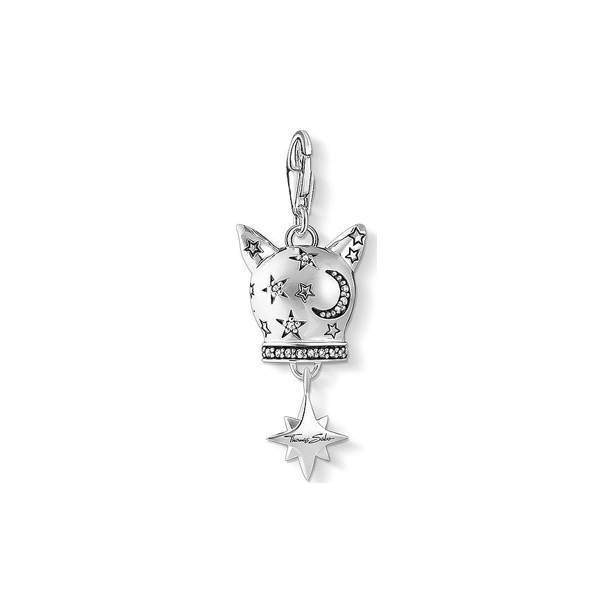 Thomas Sabo Charm-Anhänger Katze Sterling Silver Silber 1820-845-7