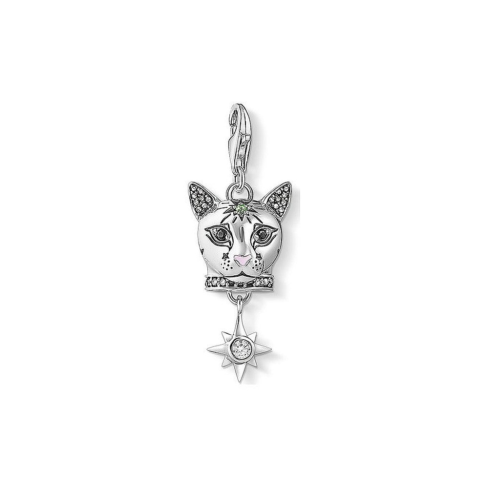 Thomas Sabo Charm-Anhänger Katze Sterling Silver Silber 1820-845-7