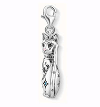 Thumbnail for Thomas Sabo Charm-Anhänger Katze Sternenbild Sterling Silver Silber 1839-340-7