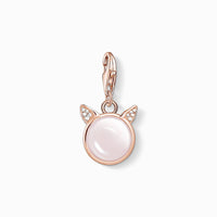 Thumbnail for Thomas Sabo Charm-Anhänger Katzenohren Sterling Silver Roségold 1842-417-9