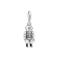 Thumbnail for Thomas Sabo Charm-Anhänger Taucher silber 925 Sterlingsilber geschwärzt Kaltemail synthetischer Spinell Zirkonia