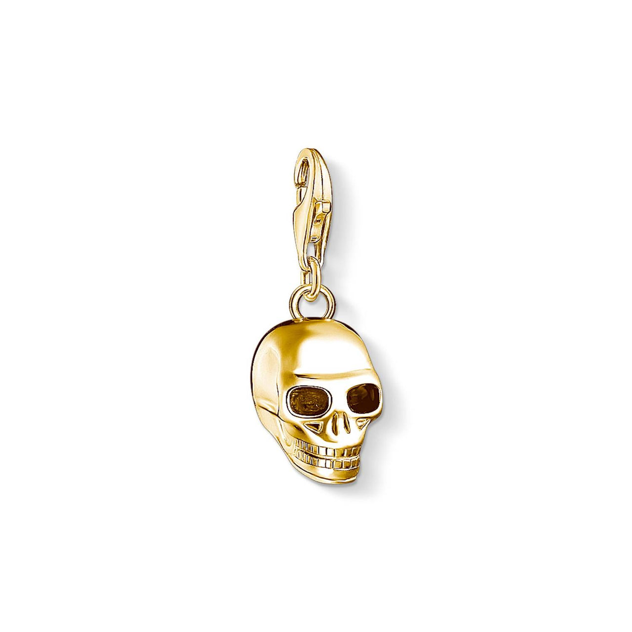 Thomas Sabo Charm-Anhänger Totenkopf gold 1549-413-39