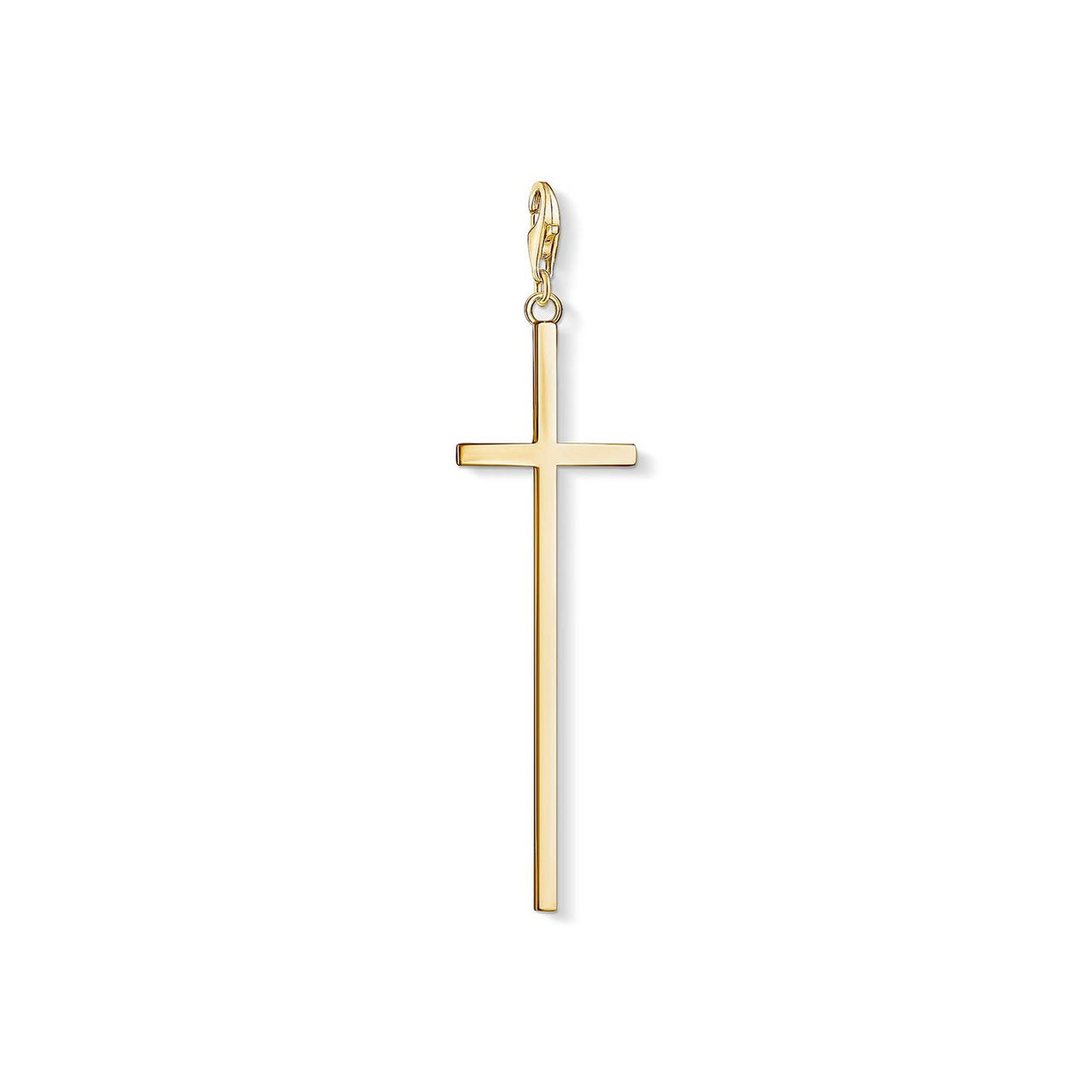 Thomas Sabo Charm-Anhänger goldenes Kreuz Y0028-413-39