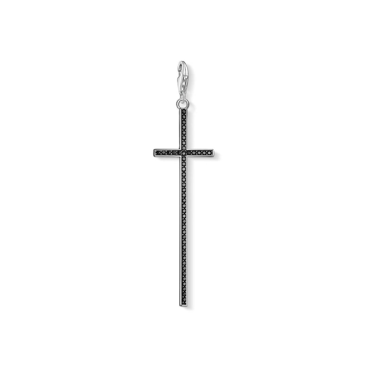 Thomas Sabo Charm-Anhänger schwarzes Kreuz Y0018-643-11