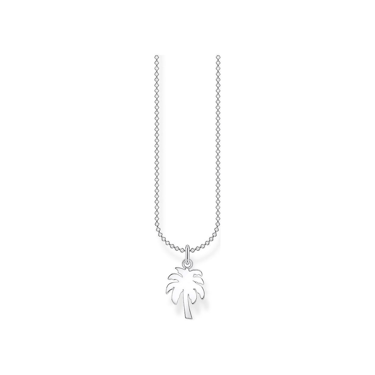 Thomas Sabo Charming Kette Halskette Palme 925 Sterlingsilber, 38-45 cm Länge  KE2056-001-21-L45V